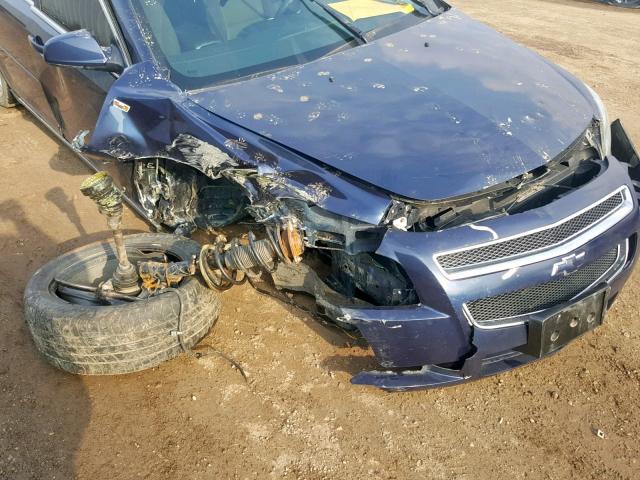 1G1ZH57B98F161243 - 2008 CHEVROLET MALIBU 1LT 蓝色 照片 9