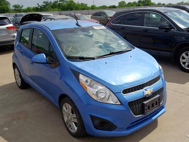 KL8CB6S97EC532298 - 2014 CHEVROLET SPARK LS BLUE photo 9