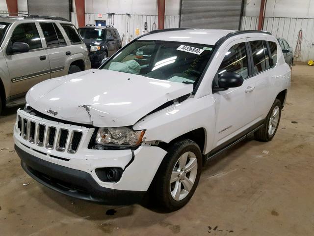 1J4NT1FB0BD290385 - 2011 JEEP COMPASS SP თეთრი ფოტო 2