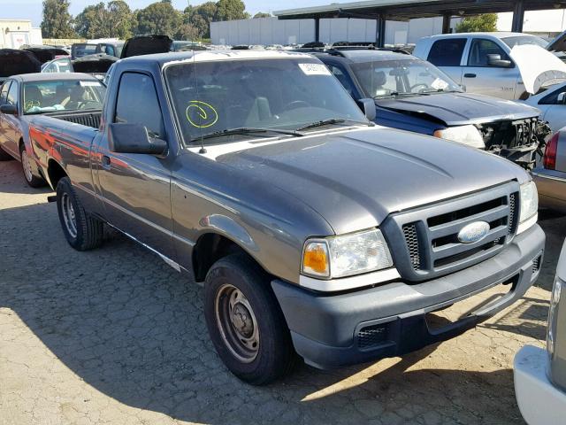 1FTYR10D06PA08925 - 2006 FORD RANGER GRAY photo 1