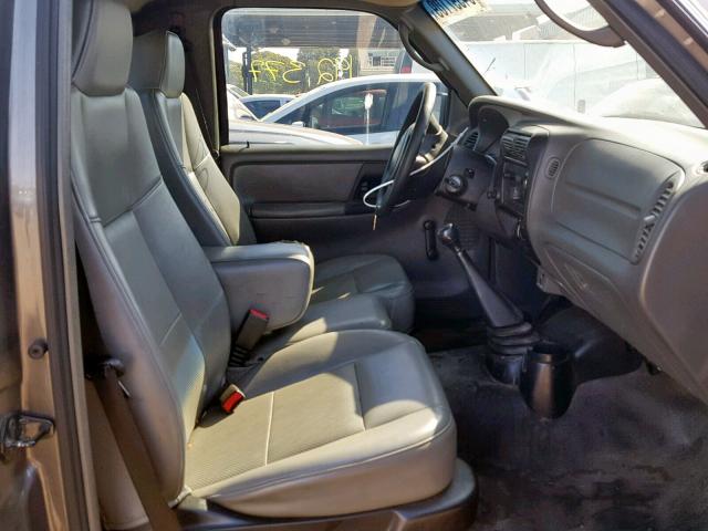 1FTYR10D06PA08925 - 2006 FORD RANGER GRAY photo 5