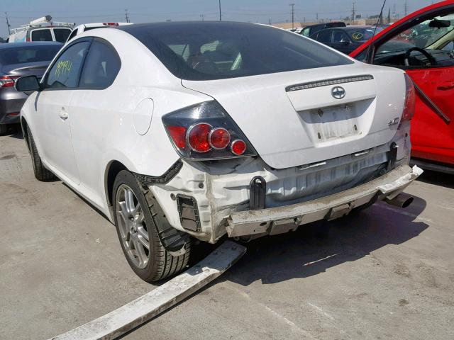 JTKDE167180246783 - 2008 TOYOTA SCION TC თეთრი ფოტო 3