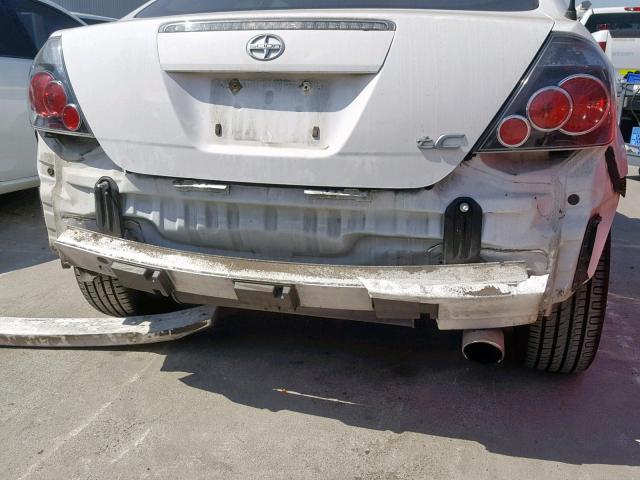 JTKDE167180246783 - 2008 TOYOTA SCION TC თეთრი ფოტო 9
