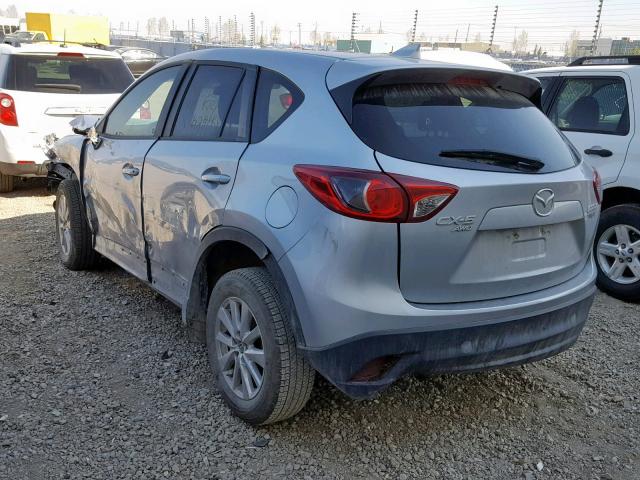 JM3KE4BY5G0881624 - 2016 MAZDA CX-5 SPORT GRAY photo 3