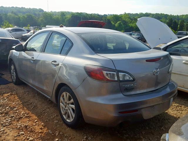 JM1BL1V70C1555976 - 2012 MAZDA 3 I SILVER photo 3