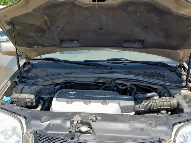 2HNYD18763H507638 - 2003 ACURA MDX TOURIN GOLD photo 7