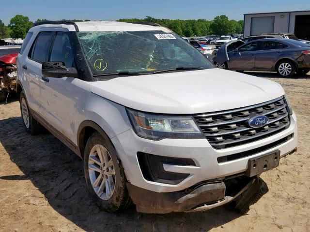 1FM5K7B89HGC84576 - 2017 FORD EXPLORER WHITE photo 1