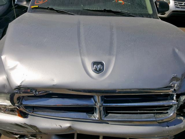 1D4HR48N43F628583 - 2003 DODGE DURANGO SL SILVER photo 7