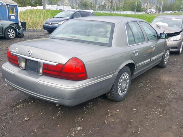 2MEFM74W53X692301 - 2003 MERCURY GRAND MARQ GRAY photo 4