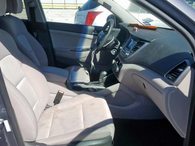 KM8J3CA47GU118575 - 2016 HYUNDAI TUCSON LIM GRAY photo 5