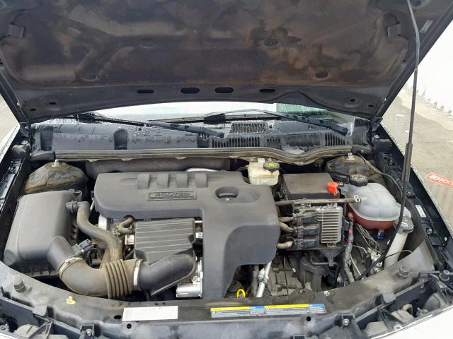 1G8AZ55F17Z121642 - 2007 SATURN ION LEVEL BLACK photo 7