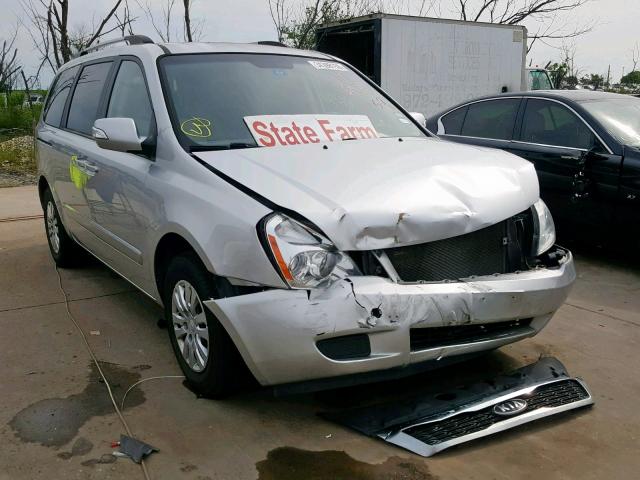 KNDMG4C78C6431538 - 2012 KIA SEDONA LX SILVER photo 1