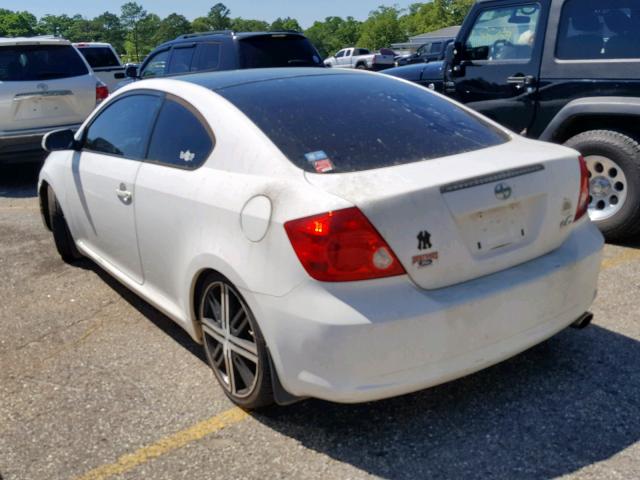 JTKDE167X60070197 - 2006 TOYOTA SCION TC WHITE photo 3