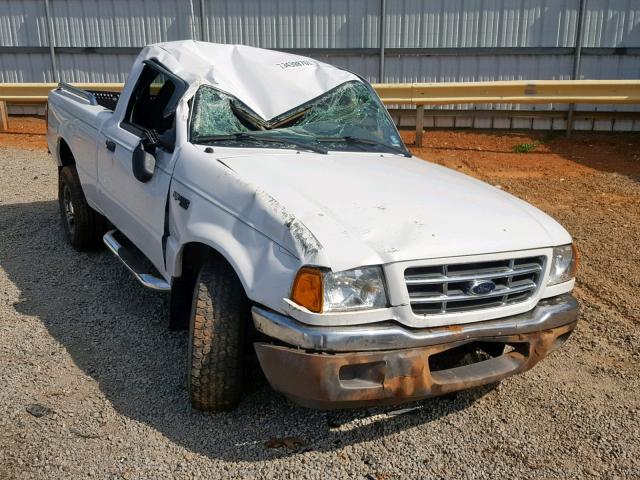 1FTYR10DX3TA18851 - 2003 FORD RANGER WHITE photo 1