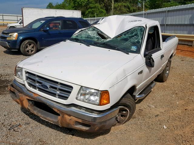 1FTYR10DX3TA18851 - 2003 FORD RANGER WHITE photo 2