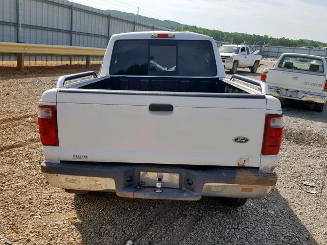 1FTYR10DX3TA18851 - 2003 FORD RANGER WHITE photo 6