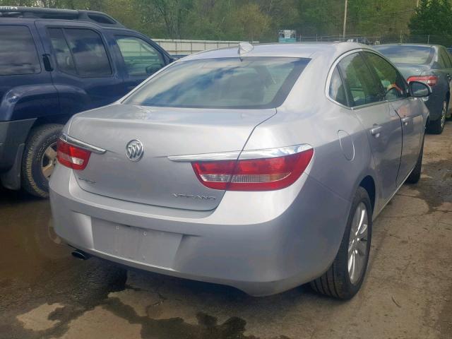 1G4PP5SK3G4127992 - 2016 BUICK VERANO SILVER photo 4