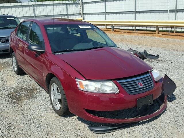 1G8AJ55F37Z115347 - 2007 SATURN ION LEVEL RED photo 1