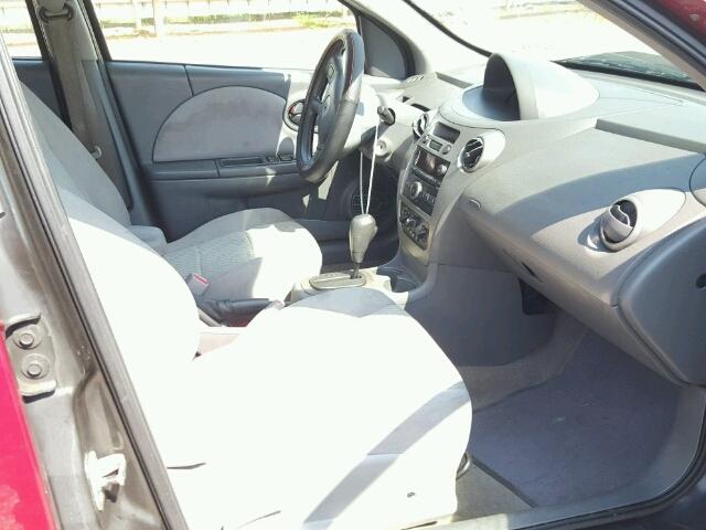 1G8AJ55F37Z115347 - 2007 SATURN ION LEVEL RED photo 5