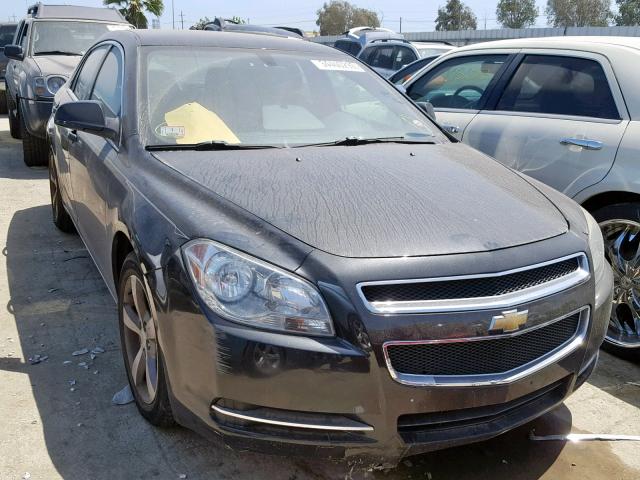 1G1ZC5E1XBF240842 - 2011 CHEVROLET MALIBU 1LT 黑色 照片 1