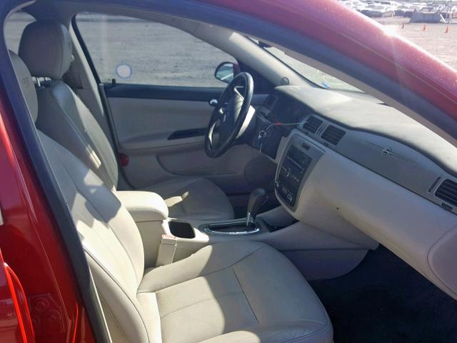 2G1WD58C589135530 - 2008 CHEVROLET IMPALA SUP წითელი ფოტო 5