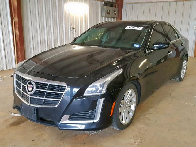 1G6AR5SX9E0144996 - 2014 CADILLAC CTS LUXURY BLACK photo 2