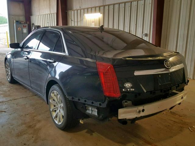 1G6AR5SX9E0144996 - 2014 CADILLAC CTS LUXURY BLACK photo 3