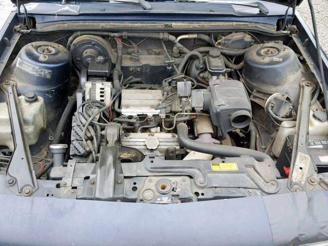 1G3AL54N1N6426671 - 1992 OLDSMOBILE CUTLASS CI BLUE photo 7