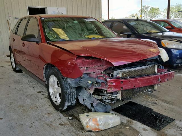 1G1ZT628X5F281239 - 2005 CHEVROLET MALIBU MAX 勃艮第红 照片 1