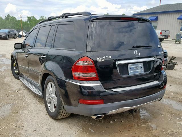 4JGBF71E88A326107 - 2008 MERCEDES-BENZ GL 450 4MA BLACK photo 3