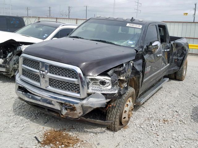 3C63RPJL0GG371953 - 2016 RAM 3500 LARAM BLACK photo 2