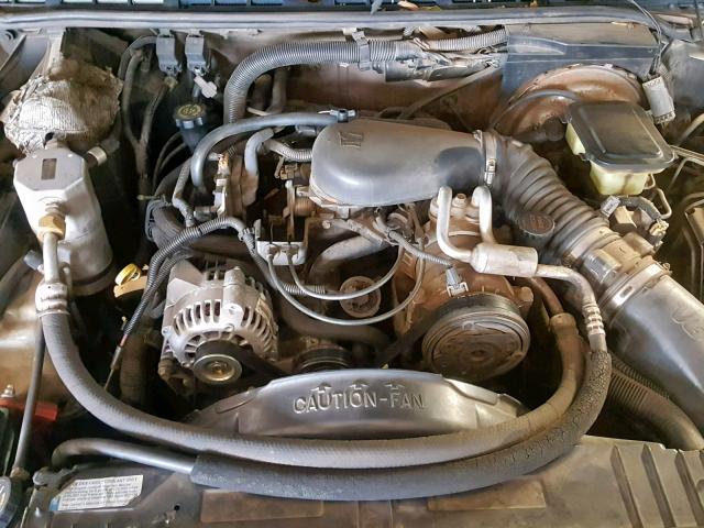 1GNCS13W6T2186382 - 1996 CHEVROLET BLAZER TAN photo 7