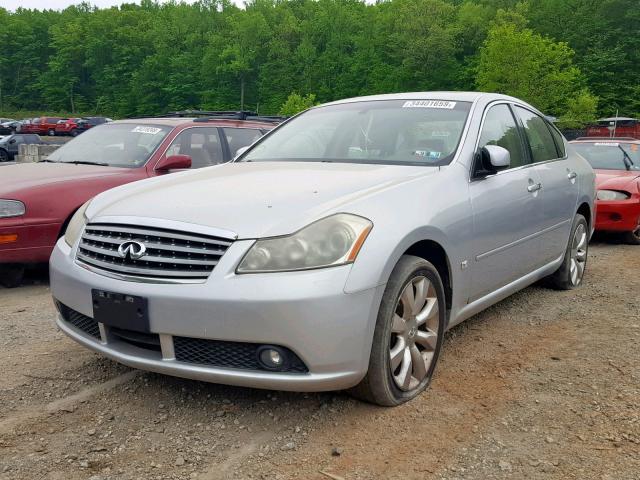 JNKAY01F76M251677 - 2006 INFINITI M35 BASE SILVER photo 2