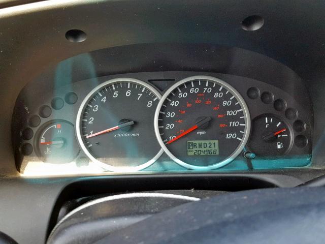 4F2YZ94124KM31966 - 2004 MAZDA TRIBUTE LX GREEN photo 8