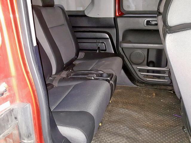 5J6YH28503L022049 - 2003 HONDA ELEMENT EX ORANGE photo 6