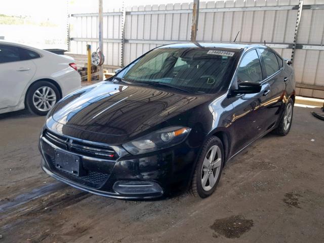 1C3CDFBB7GD563816 - 2016 DODGE DART SXT BLACK photo 2