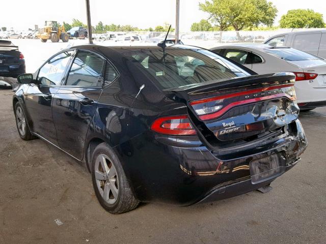 1C3CDFBB7GD563816 - 2016 DODGE DART SXT BLACK photo 3