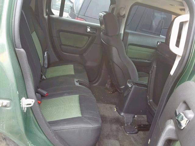 5GTDN136568254878 - 2006 HUMMER H3 GREEN photo 6