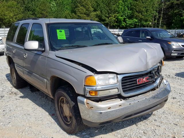 1GKEC13V55R186779 - 2005 GMC YUKON GRAY photo 1