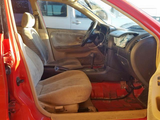 JA3AY26C4YU054687 - 2000 MITSUBISHI MIRAGE DE RED photo 5