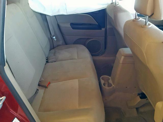 1C4NJCBA3ED818140 - 2014 JEEP COMPASS SP Марун фото 6