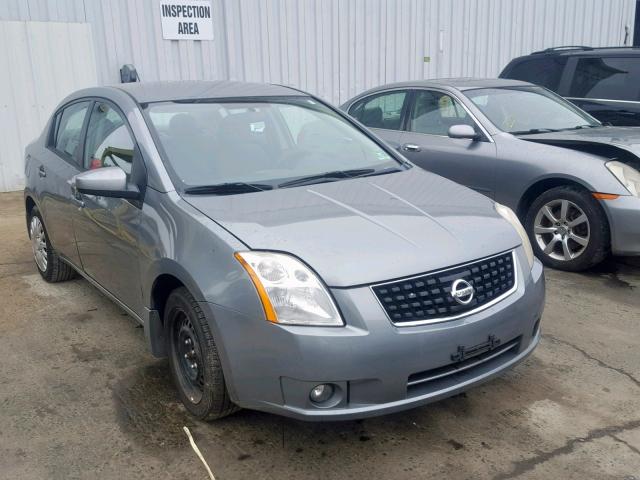 3N1AB61E98L737176 - 2008 NISSAN SENTRA 2.0 GRAY photo 1