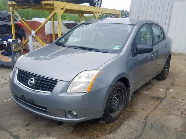 3N1AB61E98L737176 - 2008 NISSAN SENTRA 2.0 GRAY photo 2