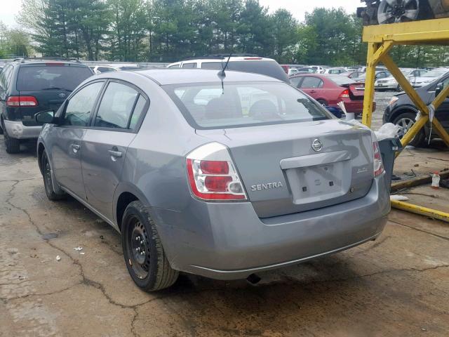 3N1AB61E98L737176 - 2008 NISSAN SENTRA 2.0 GRAY photo 3