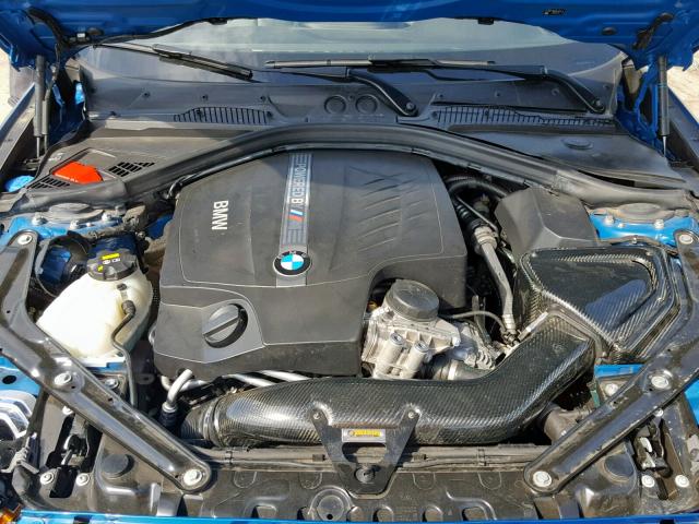 WBS1J5C53J7B61937 - 2018 BMW M2 BLUE photo 7