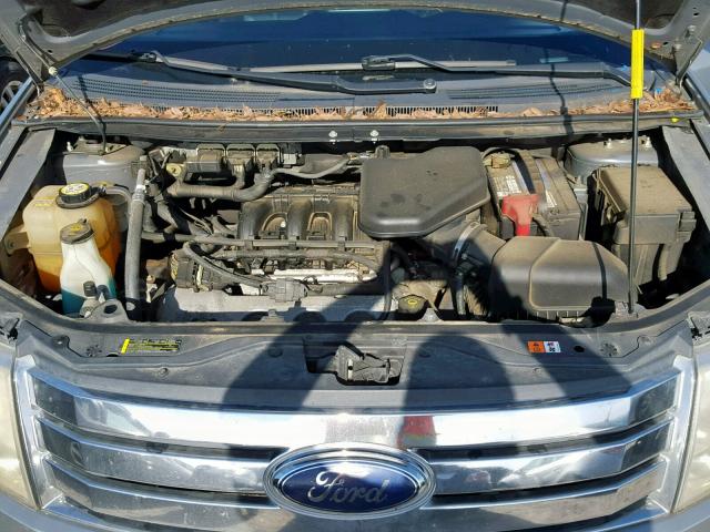 2FMDK39C57BB36056 - 2007 FORD EDGE SEL P SILVER photo 7