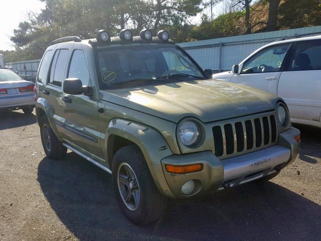 1J4GK38K64W110886 - 2004 JEEP LIBERTY RE GREEN photo 1