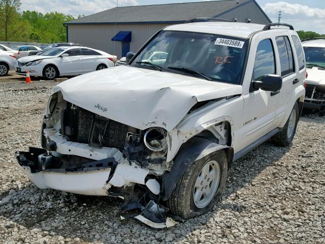 1J4GL58K22W355996 - 2002 JEEP LIBERTY LI WHITE photo 2