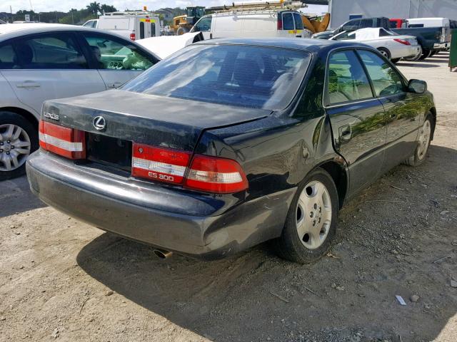 JT8BF28G2Y0284682 - 2000 LEXUS ES 300 BLACK photo 4