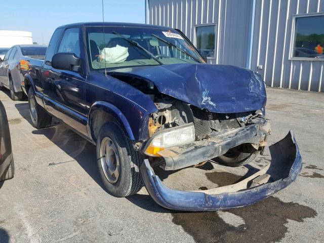 1GTCS19W5Y8241375 - 2000 GMC SONOMA BLUE photo 1